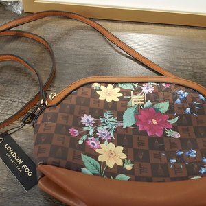London Fog Collection Floral Purse